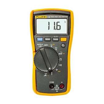 Multimètre/Thermomètre 6000 points à valeur efficace vraie|Fluke industries (electrique)-FLEFLUKE-116EUR