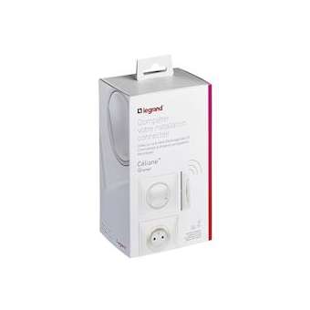 Pack extension Céliane with Netatmo inter + prise + cde sans fil - blanc|Legrand-LEG067630