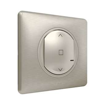Interrupteur filaire connecté Céliane with Netatmo pour volet roulant - titane|Legrand-LEG067776