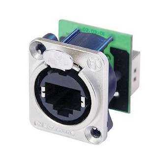 Traversee de panneau serie D ethercon RJ45 C5E|Neutrik-NEKNE8FDP