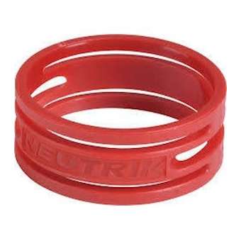 Boite de 100 bagues rouges pour XLR serie XX|Neutrik-NEKXXR2