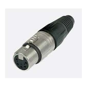 Fiche femelle XLR 5 points|Neutrik-NEKNC5FX