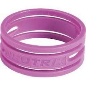 Boite de 100 bagues violettes pour serie XX|Neutrik-NEKXXR7