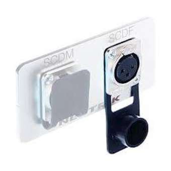 Face de bouchage caoutchouc p. embase D fem.|Neutrik-NEKSCDF