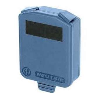 Capot etanche IP54 bleu pour embase serie D|Neutrik-NEKSCDX6