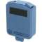 Capot etanche IP54 bleu pour embase serie D