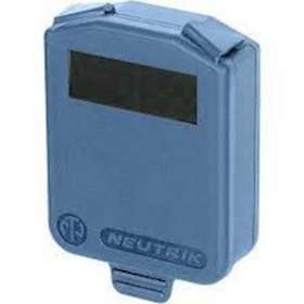 Capot etanche IP54 bleu pour embase serie D|Neutrik-NEKSCDX6