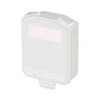 Capot etanche IP54 blanc pour embase serie D|Neutrik-NEKSCDX9