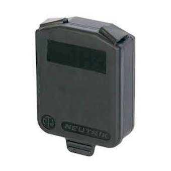 Capot etanche IP54 vert pour embase serie D|Neutrik-NEKSCDX5