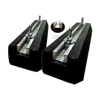 Paire de support de sol mini rubber eid 400mm 300kg|Eid-EI2AS400PMBFP