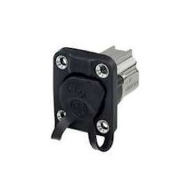 Traversee Ethercon/RJ Categorie 6A, serie D, nikel|Neutrik-NEKNE8FDXP6W