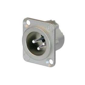 Embase 3 poles male serie DLX|Neutrik-NEKNC3MDLX