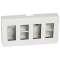 Kit poste de travail en saillie Mosaic pour 4x4 modules|Legrand-LEG078888L