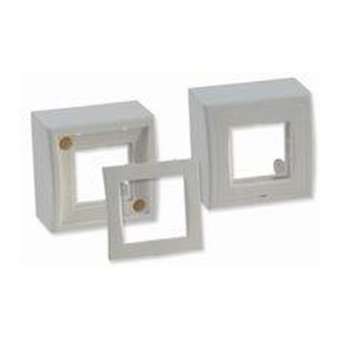 Boîtier en saillie 80x80 pour face avant 45x45 bla|Nexans Cabling Solutions-NCSN200116