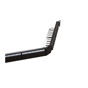 Panneau angulaire 24 ports Snap-In (vide) avec vol|Nexans Cabling Solutions-NCSN521671