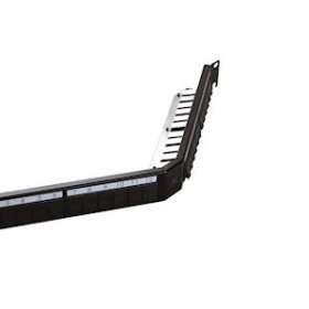 Panneau angulaire 24 ports Snap-In (vide) avec vol|Nexans Cabling Solutions-NCSN521671