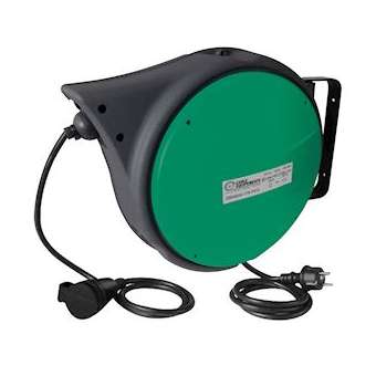 P412 enrouleur rappel automatique - gamme EURO garantie 3 ans - 15+2m 3G2,5²|Cable equipements-CQSER0302517RP412