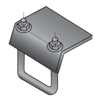 Pince étrier STRUT 41x41, GC|Niedax France-NDX678084