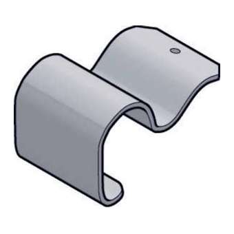 Clips CO3, pour couvercle CO2, Inox|Niedax France-NDX023450
