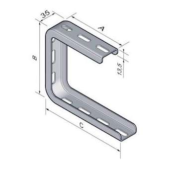 Support CCU 120x180x160, SZ|Niedax France-NDX012350