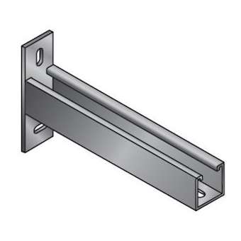 Console STRUT 41x41, 550 mm, EZ, supportage lourd|Niedax France-NDX677126