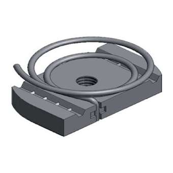 Ecrou ressort M8, série STRUT, EZ|Niedax France-NDX648031