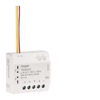 1 sortie volet roulant + 2 entrées KNX radio|Hager-HAGTRM692G