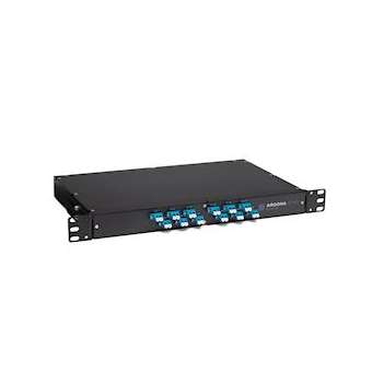 AROONA-STAR en rack 19' 1U 24 fibres multimodes 62,5/125 (OM1) ports LC/UPC|Cailabs-IBSS24M1