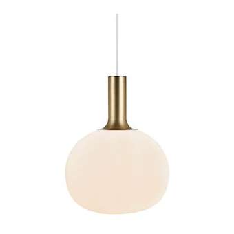 ALTON 25 suspension Métal-Verre Noir-Laiton E27|Nordlux-ORX47313001