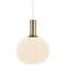 ALTON 25 suspension Métal-Verre Noir-Laiton E27