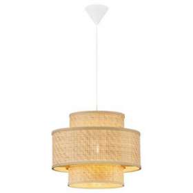 TRINIDAD suspension Bois Bambou E27|Nordlux-ORX2011123015