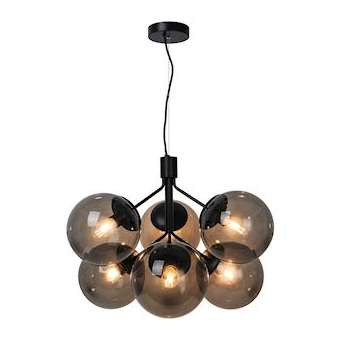 IVONA, 6-Suspension, Noir, IP20, E27|Nordlux-ORX2112163003