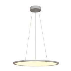 PANEL 60, suspension intérieure, gris argent, LED, 42W, 3000K, variable 1-10V|SLV-DC51001347