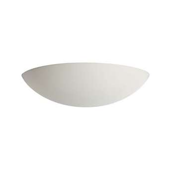 DOMINO - Applique Mur plâtre E27 77W max.,demi-lune, lampe non incl.|Aric-ARI3001