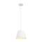 PLASTRA 25, suspension intérieure, cône, blanc, GX53/TCR-TSE, 11W max, plâtre