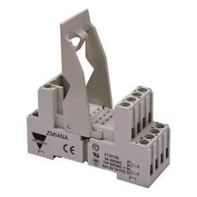Socle relais RMI 4 rail DIN|Carlo gavazzi-CGPZMI4NA