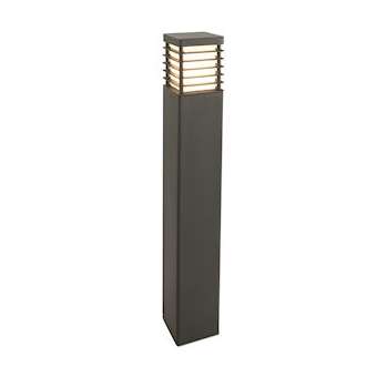 HALMSTAD noir 46W halogène max./E27 classe II IP65 850mm verrerie opale|Norlys-NOS296SV