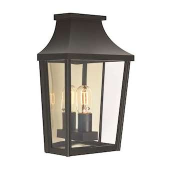 LONDON APPLIQUE noir 57W halogène max./E27 IP54|Norlys-NOS497SV