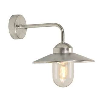 VANSBRO galvanisé 57W halogène max./E27 IP55 850DEGC claire polycarbonate|Norlys-NOS1920GA