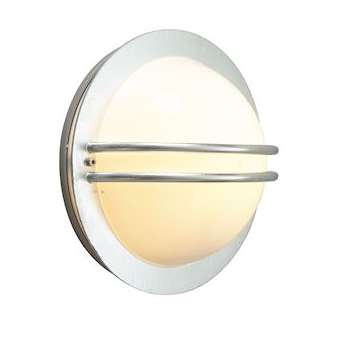 BREMEN galvanisé 46W halogène max./E27 classe I IP54 verrerie opale|Norlys-NOS631GA