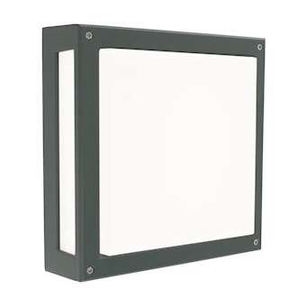 NORDLAND graphite 2xE27 pour 2x9W LED max. IP65 classe I IK10 sans lampes|Norlys-NOS7120GR