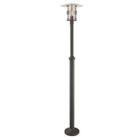 STOCKHOLM BIG noir 1x70W halogène max./E27 IP54 classe II verrerie claire|Norlys-NOS281SV