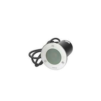 RENA ROND ver. givrée 316L avec 5,5W LED 375lm 3000K 36D GU 10 cl I IP68 à 1m|Norlys-NOS1554ST