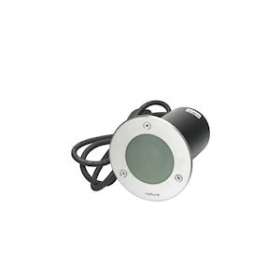 RENA ROND ver. givrée 316L avec 5,5W LED 375lm 3000K 36D GU 10 cl I IP68 à 1m|Norlys-NOS1554ST