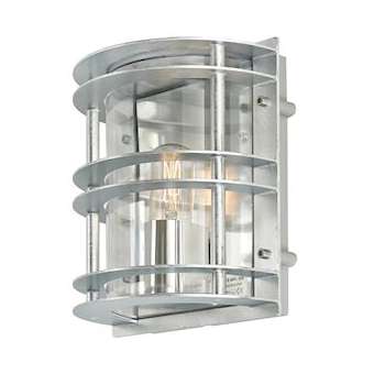 STOCKHOLM galvanisé 46W halogène max./E27 IP54 verrerie claire|Norlys-NOS226GA