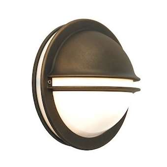 BERLIN patine rouille 46W halogène max./E27 classe I IP54 verrerie opale|Norlys-NOS611RO