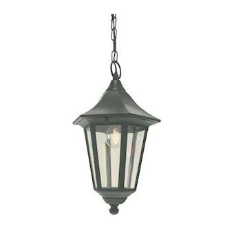 MODENA CHAINE noir 77W halogène max./E27 IP54|Norlys-NOS351ASV