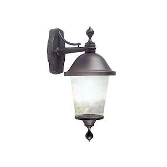 CORSO - Applique Mur Ext. IP44 IK02, noir, E27 70W max., lampe non incl.|Aric-ARI1894