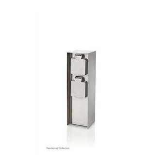 Rock Borne 2 Prises Inox IP54|Philips Signify-PHI171084746