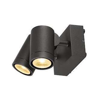 HELIA, applique, double, anthracite, 2x8W LED, 3000K|SLV-DC5233255
